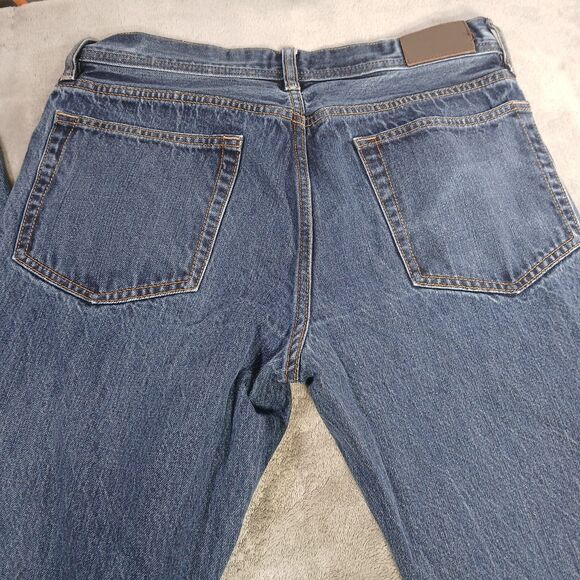 J Crew The Sutton Jeans Lot (2) Mens 31x32 Blue Straight Dark Wash Preppy C9892 - Picture 6 of 12